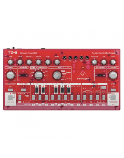Behringer TD-3 SB Translucent red